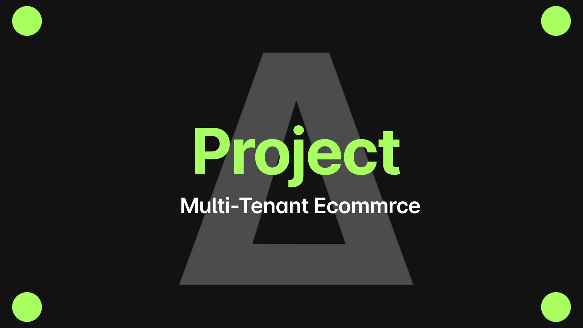 E-commerce multitenant