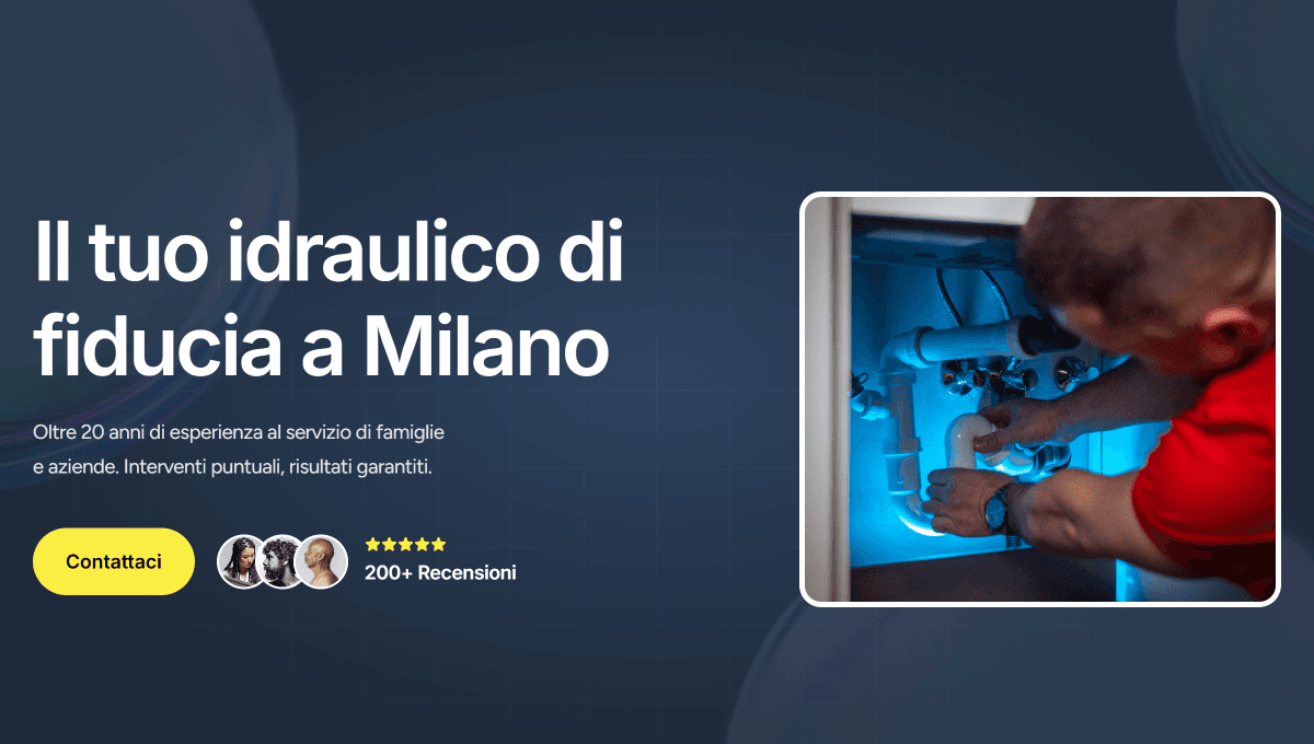 IdroMilano home hero