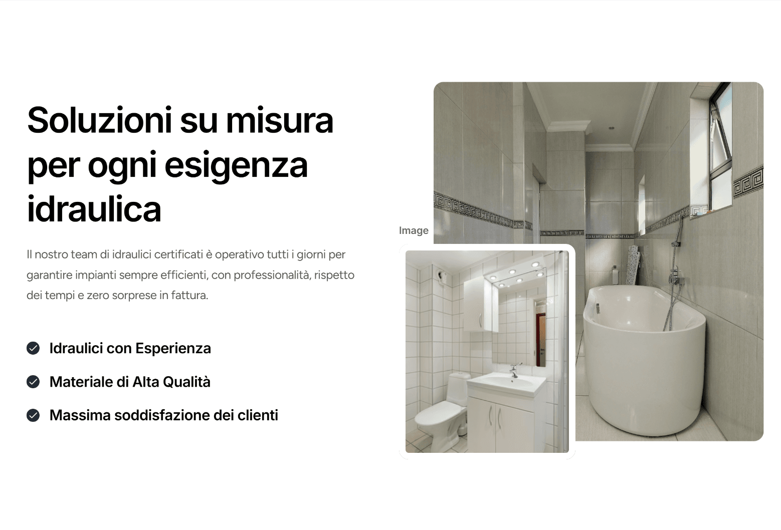 Tailored solutions