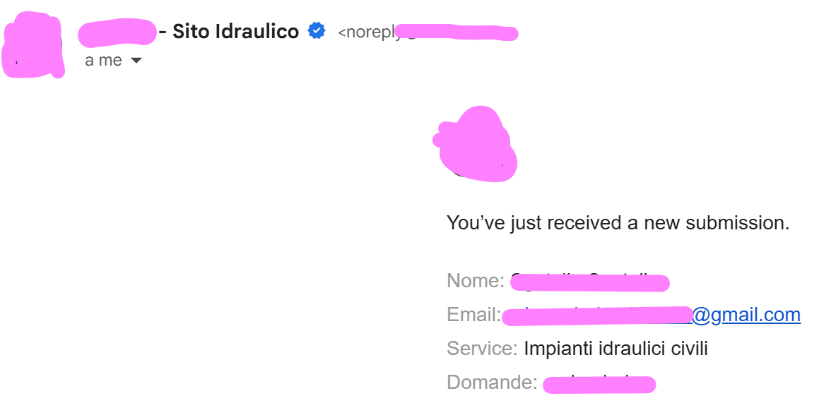 Request email notification